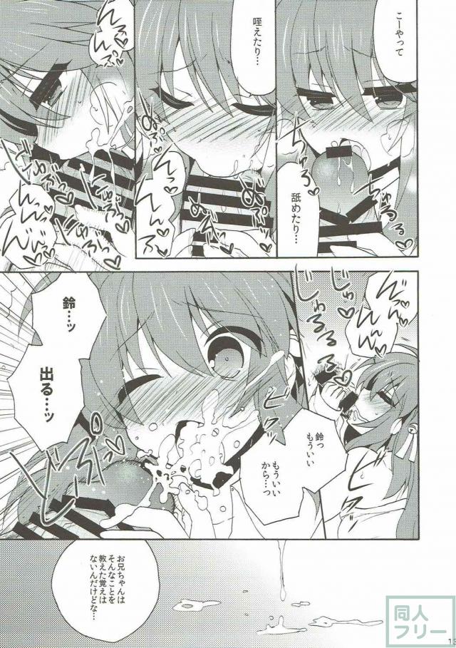 棗鈴との甘くて切ない兄妹エッチ <> 012
