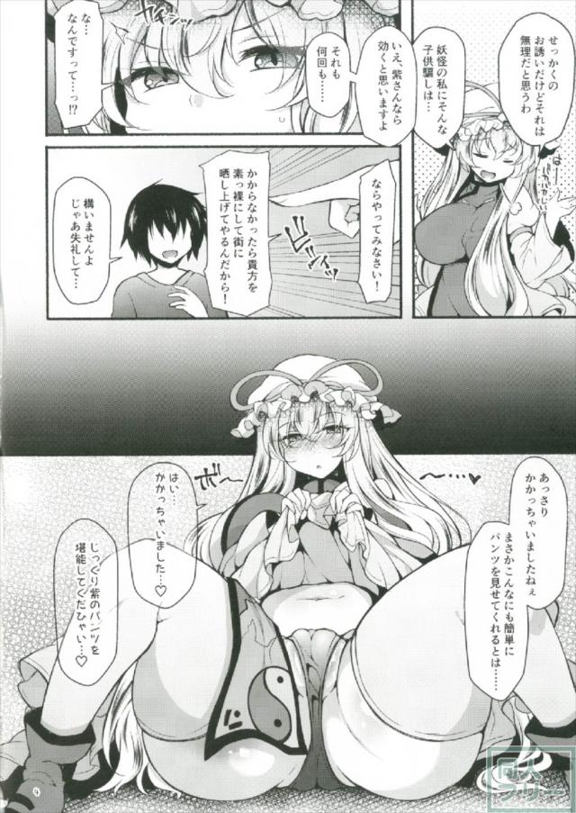 八雲紫を催眠術で肉まん奴隷にする本 <> 003