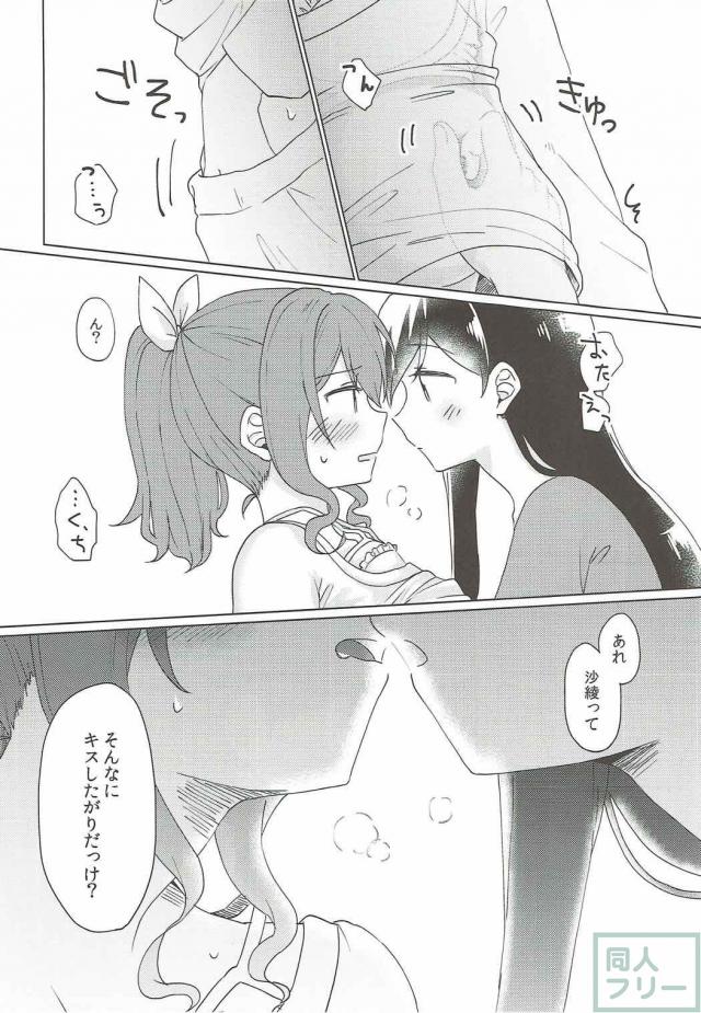 バンドリの花園たえ、山吹沙綾が恋人同士の百合本 <> 021