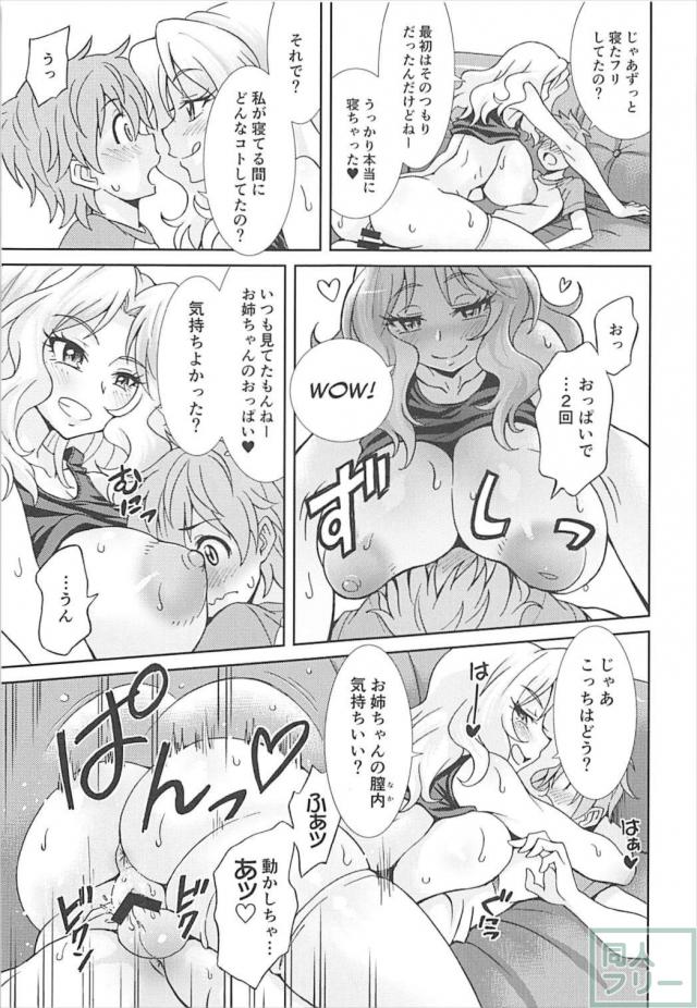 爆乳ケイお姉ちゃんで童貞を捨てる弟の睡姦本 <> 021