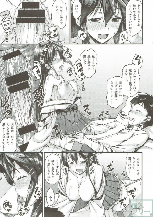 ほろ酔い榛名を朝まで愛しまくるイチャラブ本 <> 012