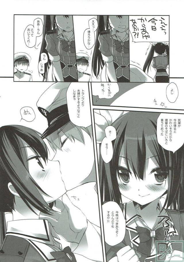 処女で無知な利根と新婚初夜 <> 005