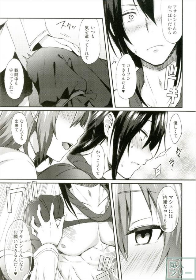 ふたなりぐだ子攻めの逆アナル本 <> 008