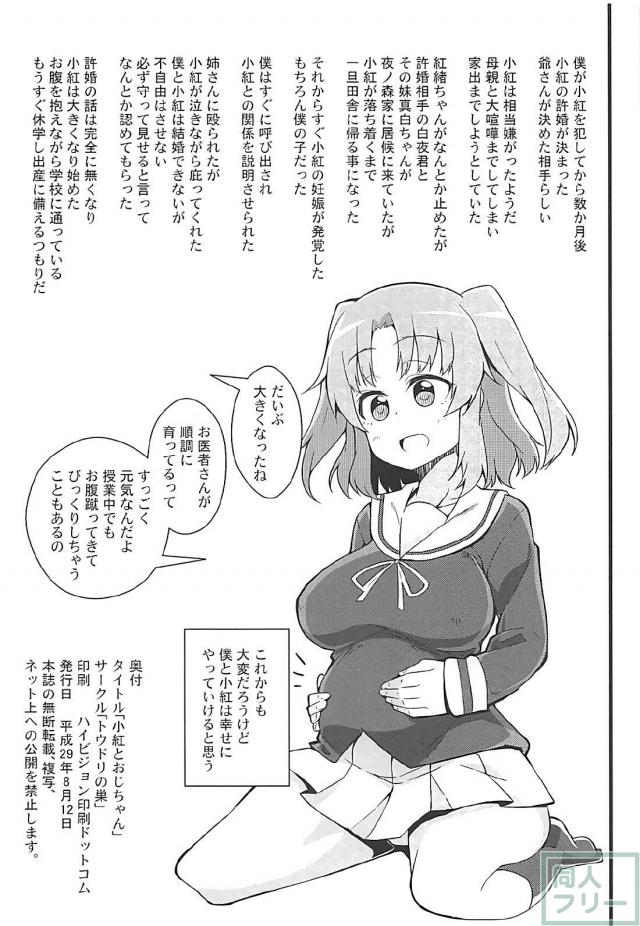痴女な爆乳JC姪に我慢できなくなった叔父の話 <> 025