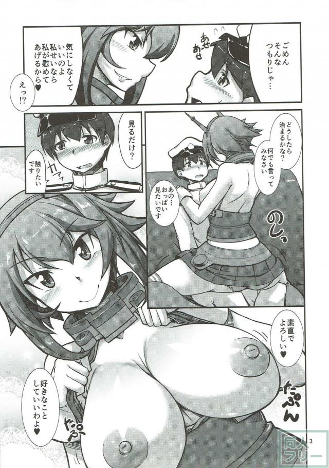 積極的な陸奥とおねショタセックス <> 004