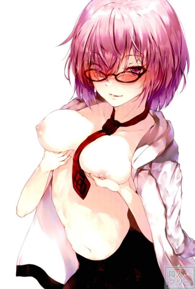 FGOヒロイン達の赤面恥じらい顔がなんともエロいフルカラーイラスト本 <> 011