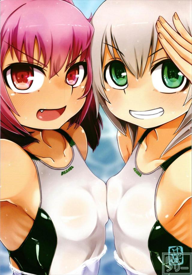競泳水着deふたなりレズやらロリ睡姦やら合同誌 <> 004