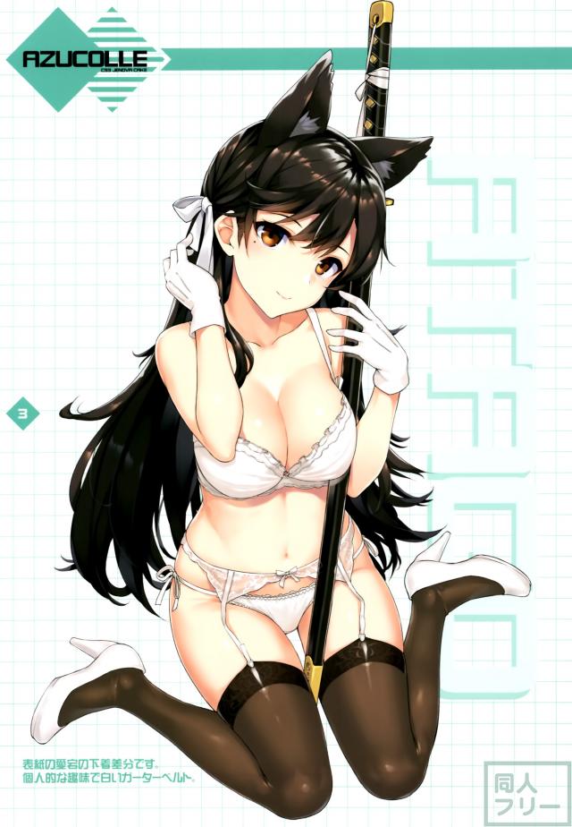 下着フェチ必見！アズレン美麗ふるからーイラスト本 <> 002