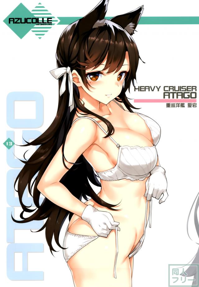 下着フェチ必見！アズレン美麗ふるからーイラスト本 <> 012