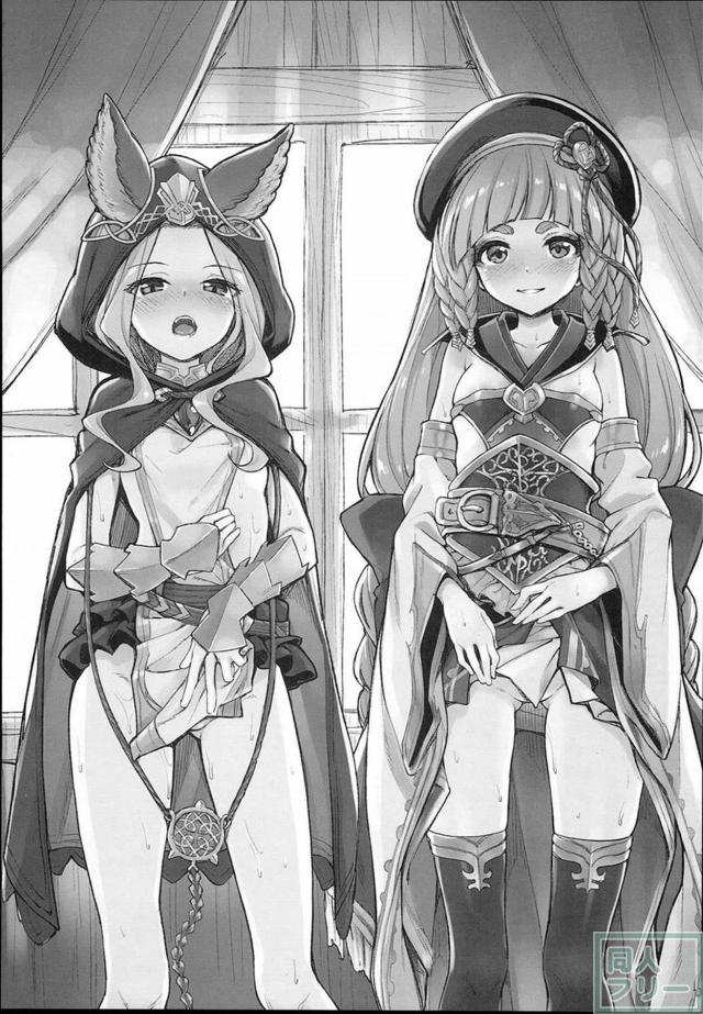 グラブルヒロインたちの1p詰め合わせ！カラーもあるよ <> 006