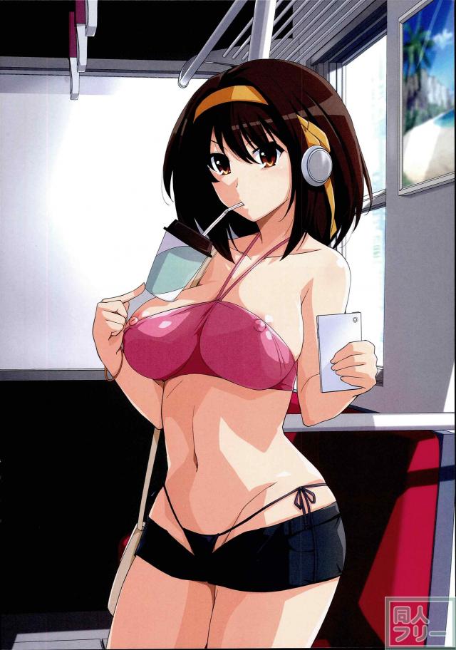 ハルヒさんの過激でエッチなコスプレイラスト本6 <> 011