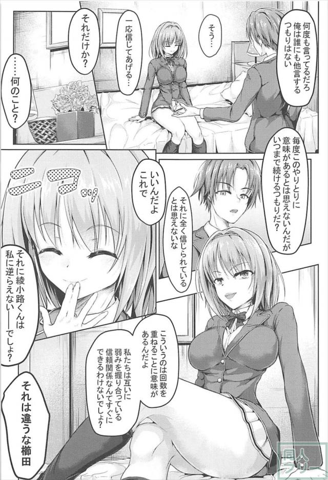 櫛田桔梗を中出しセックスでデレさせる <> 005