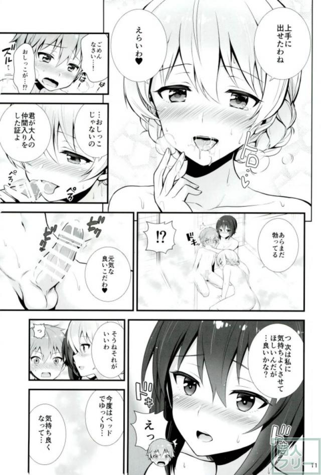 ダージリンと西住まほのおねショタ戦 <> 010