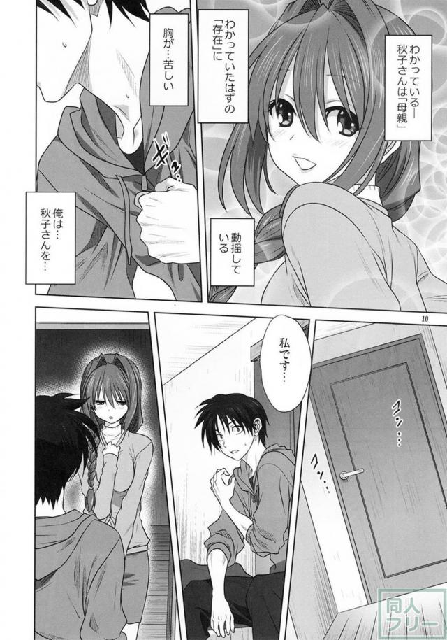 年上好き必見！甥と叔母という禁忌を超えて激しく絡み合う！ <> 009