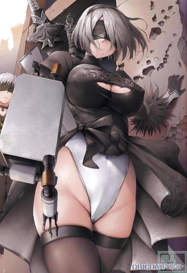 [超美麗フルカラー]暴走した機械生命体に犯される2B <> 002