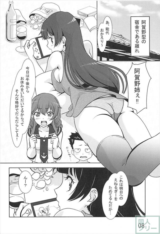 阿賀野型姉妹のエッチなアピール合戦！ <> 007