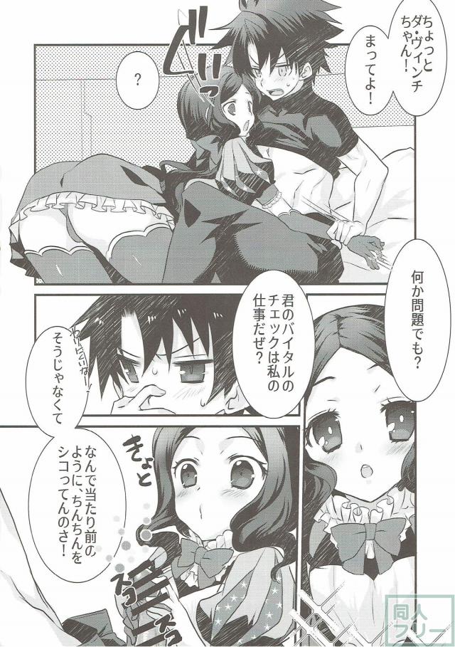 ダヴィンチちゃん(処女)のメディカルチェック！ <> 003