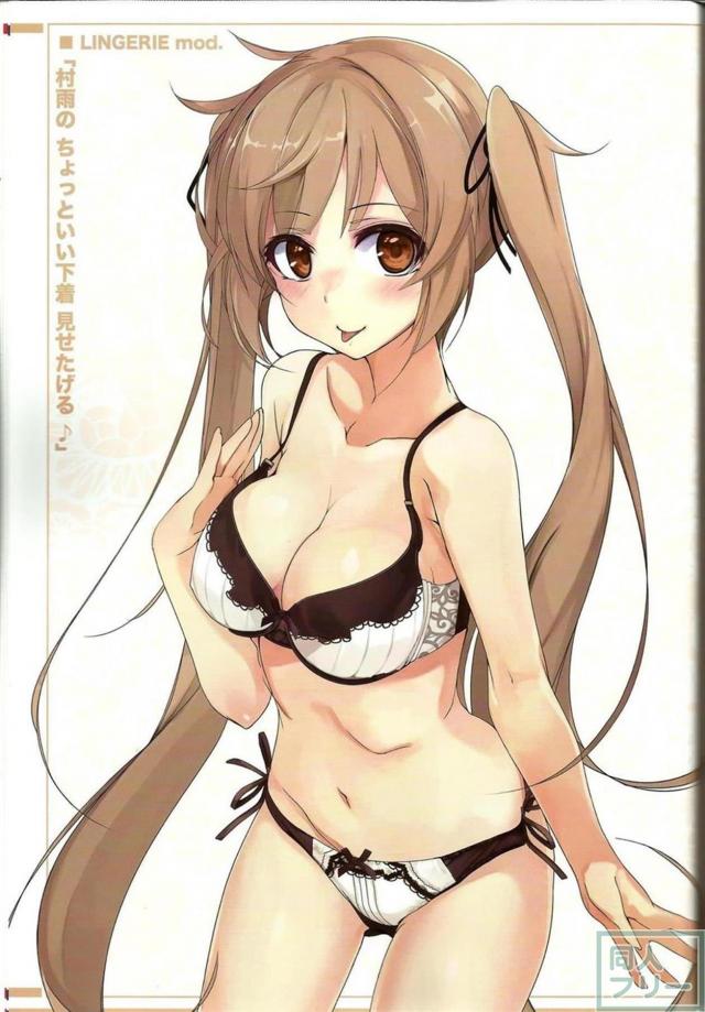 下着の魅力全開の艦娘フルカラーイラスト集2 <> 020