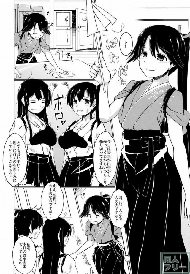もう我慢なんてできない鳳翔さん <> 003