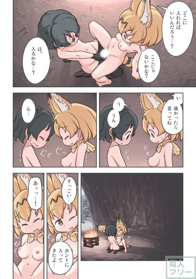 [フルカラー50p]アニメ9話から派生する素敵なストーリー(かばんちゃん・サーバルの初エッチ) <> 031