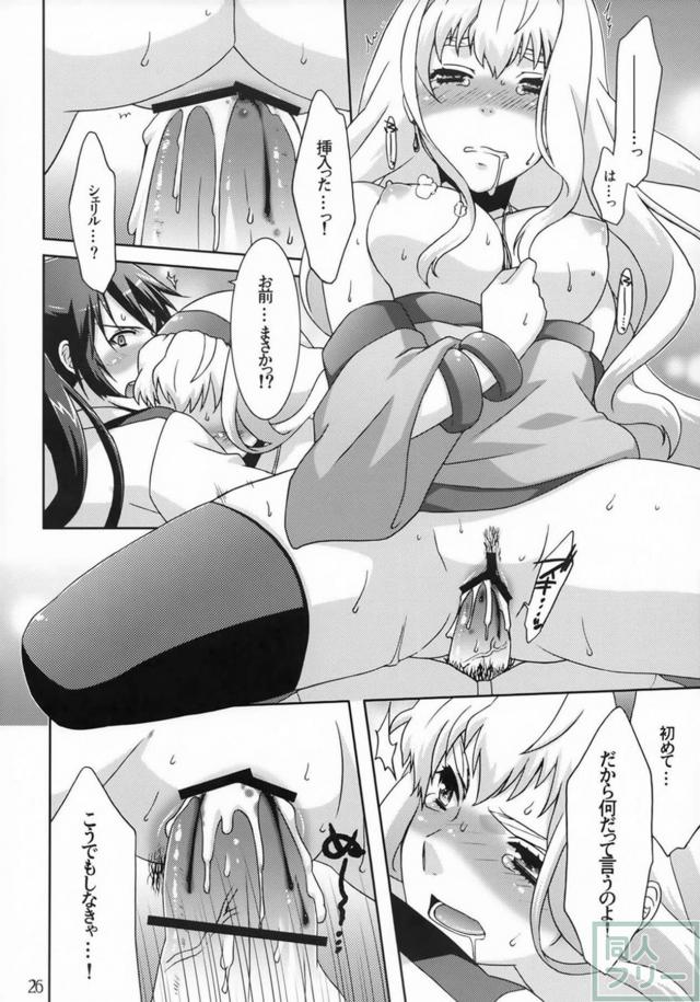 処女なシェリル・ランカそれぞれが初体験する本 <> 024