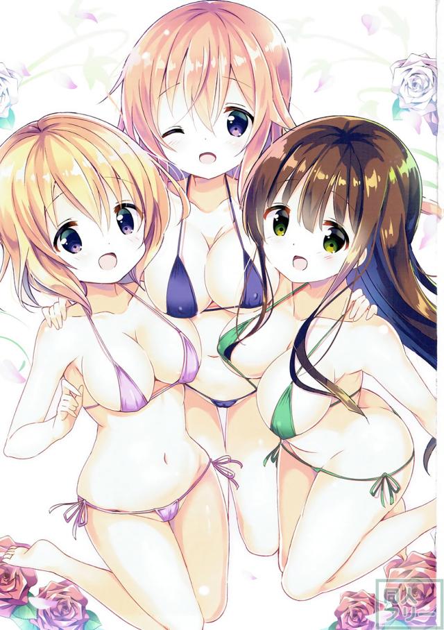 モカ・ココア・千夜とのドスケベラブラブエッチ総集本 <> 002