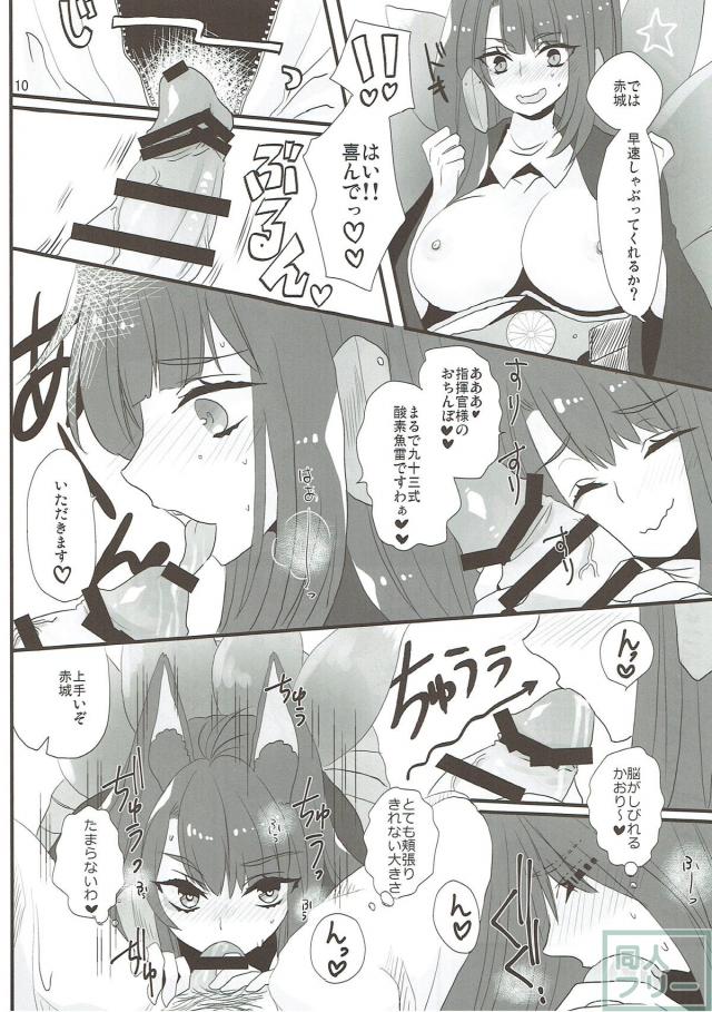 発情獣耳艦船少女がおねだりしてくるので3P <> 009