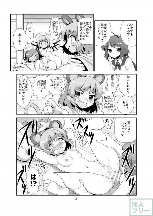 白蓮を響子・超リグル・みすちーが犯す本 <> 004