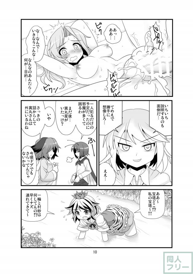 白蓮を響子・超リグル・みすちーが犯す本 <> 011