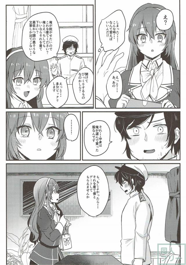 足柄さんとセックスしたい提督の話 <> 007
