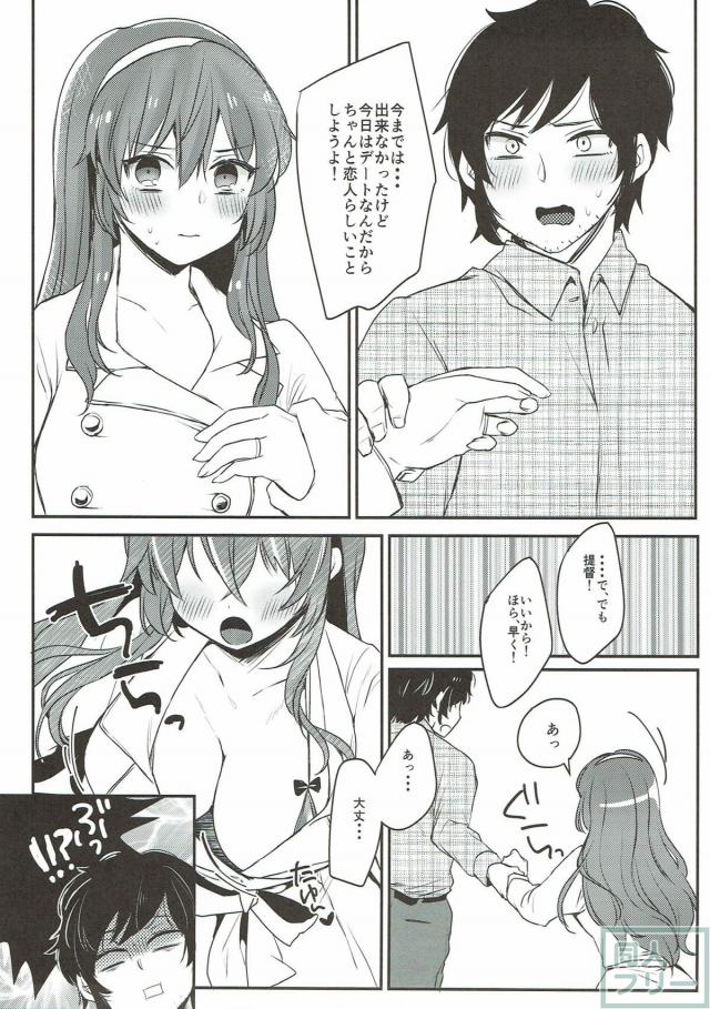 足柄さんとセックスしたい提督の話 <> 012