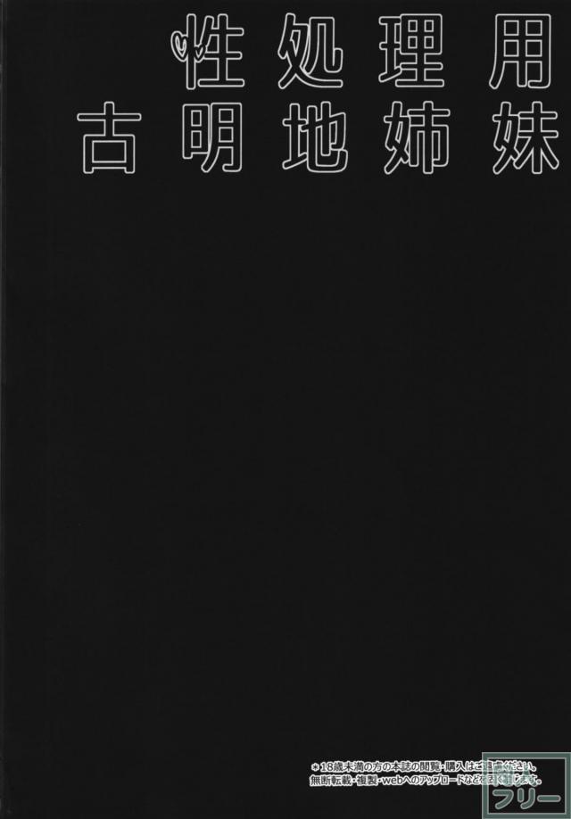 古明地姉妹に揃って種付けする本 <> 003