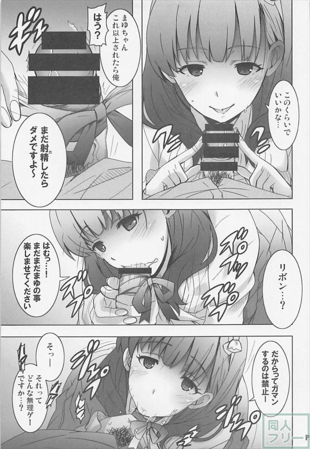 ヤンデレアイドル佐久間まゆに攻められるVR本 <> 010