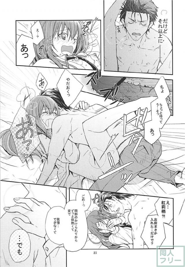 [女性向け]世界と戦う理系夫婦の久しぶりのSEX <> 022