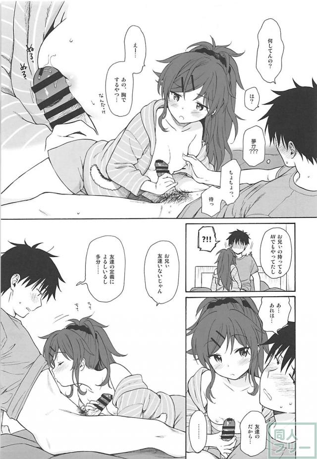 親が出張でいない家で、妹と背徳の近親エッチ <> 014