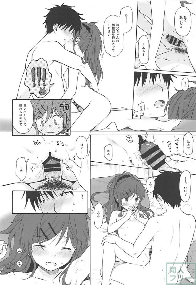 親が出張でいない家で、妹と背徳の近親エッチ <> 017