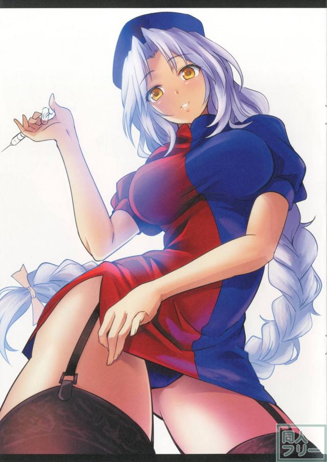 藤原妹紅と上白沢慧音、後半ロリ多めなフルカラーイラスト集 <> 009