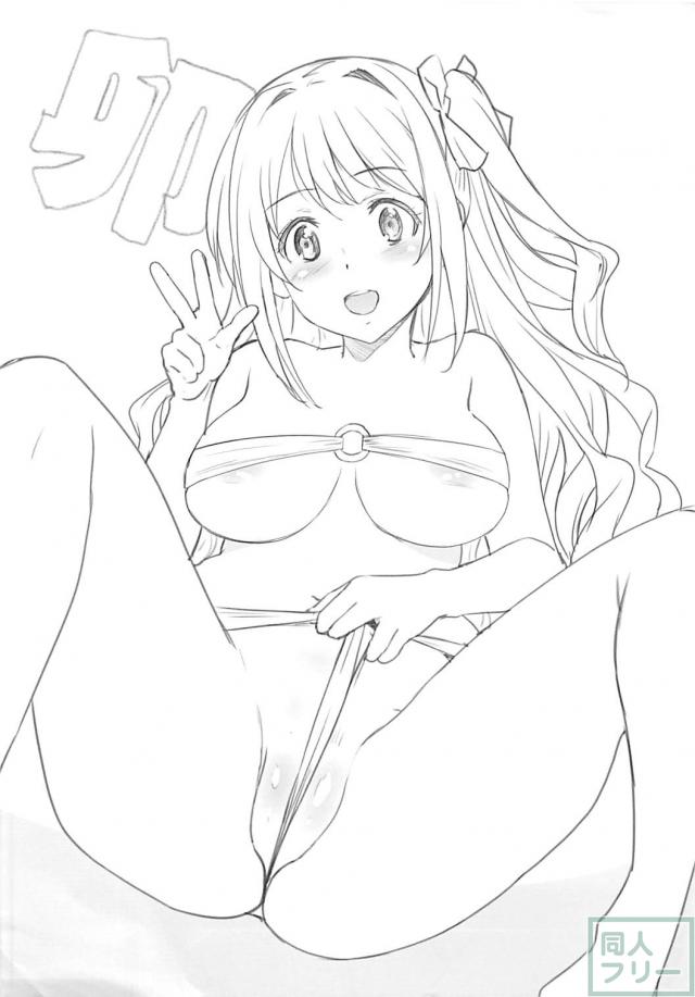 [C92ラフ画おまけ]デレマス <> 004