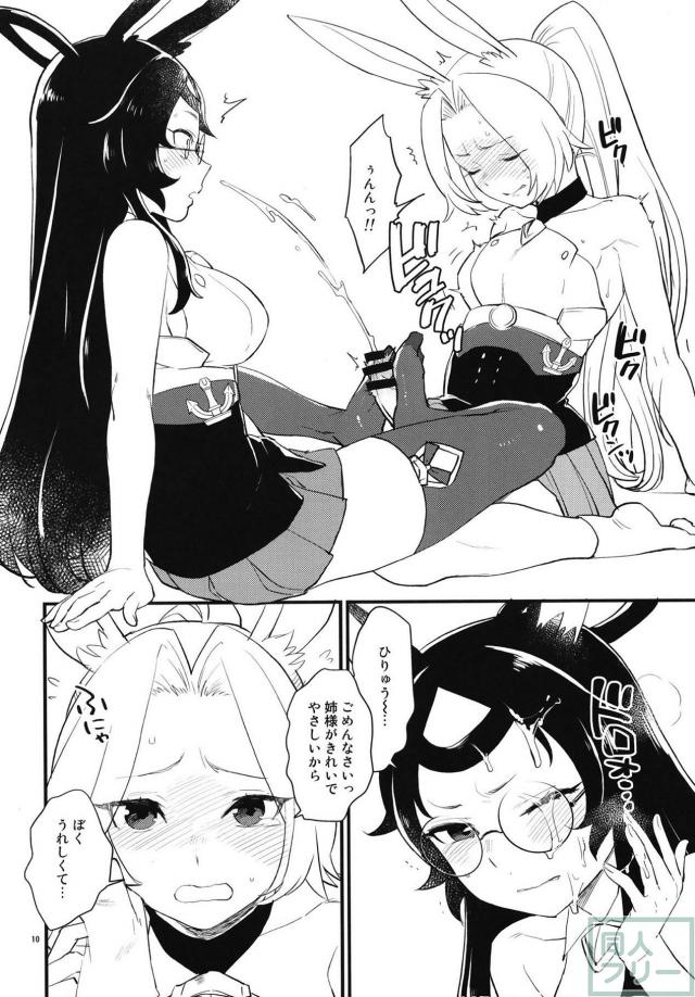 下半身は弟な飛龍とメガネっ娘お姉ちゃん蒼龍の姉妹ふたなり本 <> 009