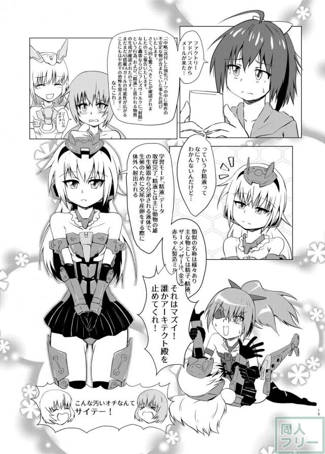 フレズと轟雷のふたなりれずっくす <> 012