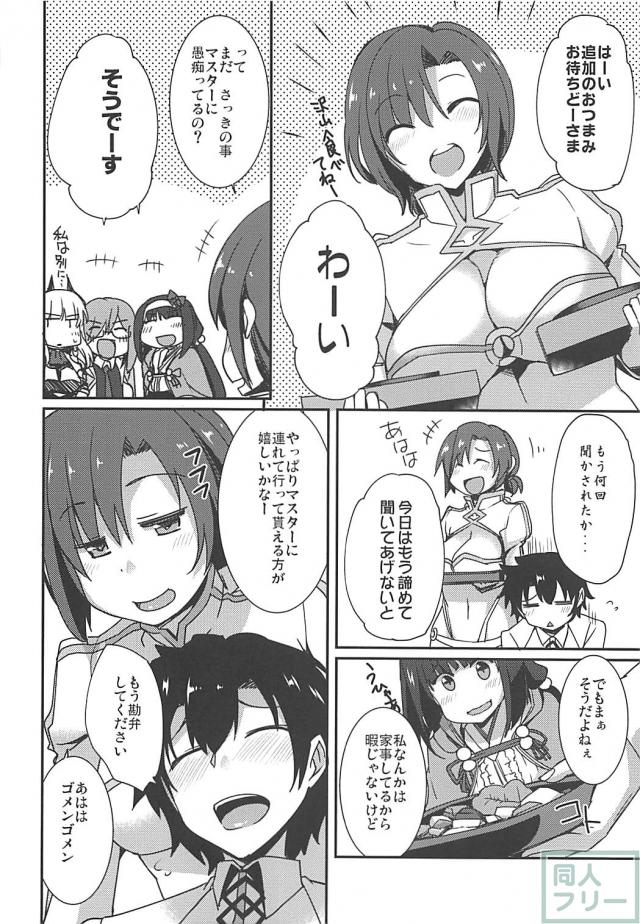 [カルデアの日常]刑部姫とカーミラのダイエットチャレンジ！ <> 021