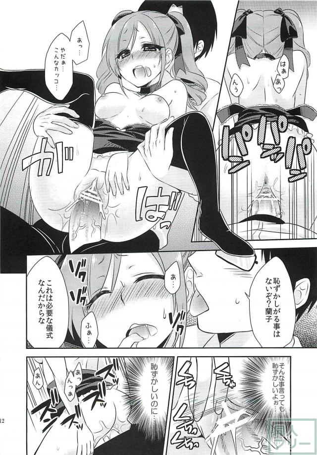 無知処女蘭子を騙して大事な儀式 <> 011