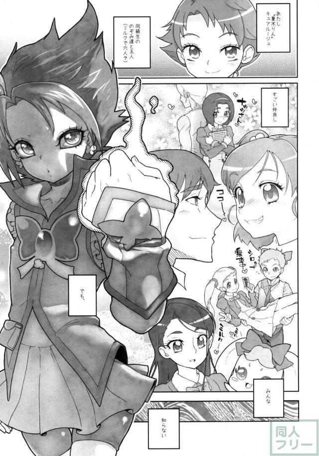おじさんたちと乱交ほかプリキュア合同誌(15名) <> 018