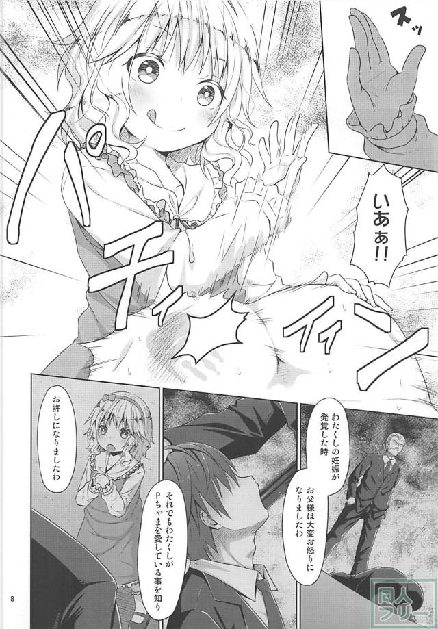 つるぺたロリアイドルがPちゃまを射精管理 <> 007