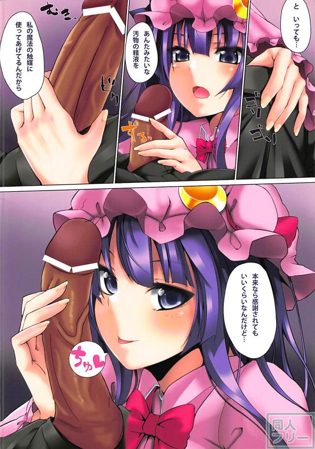 上からパチュリー様に流れで中出し <> 005
