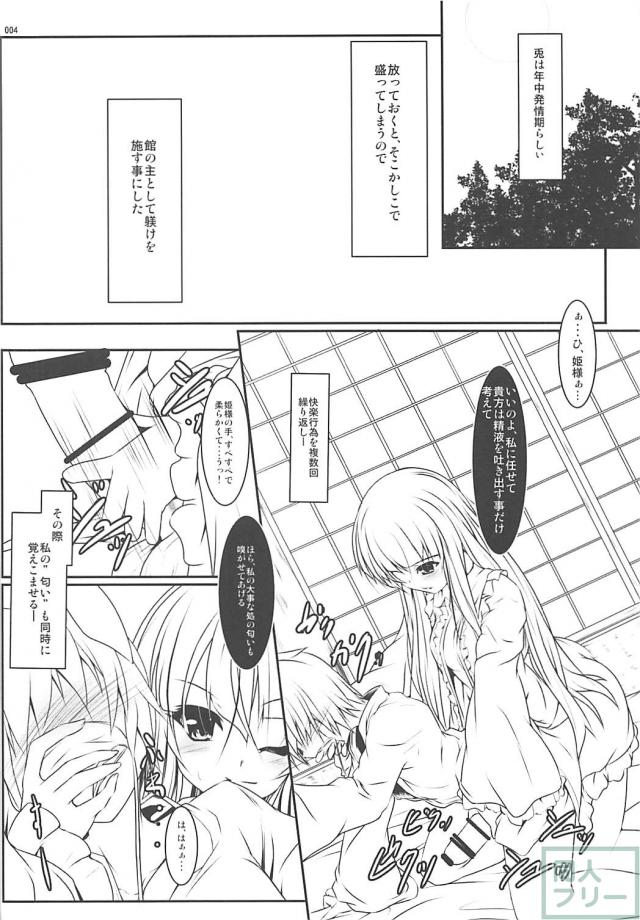 Sな姫さまにしつけと称して搾精される本 <> 003