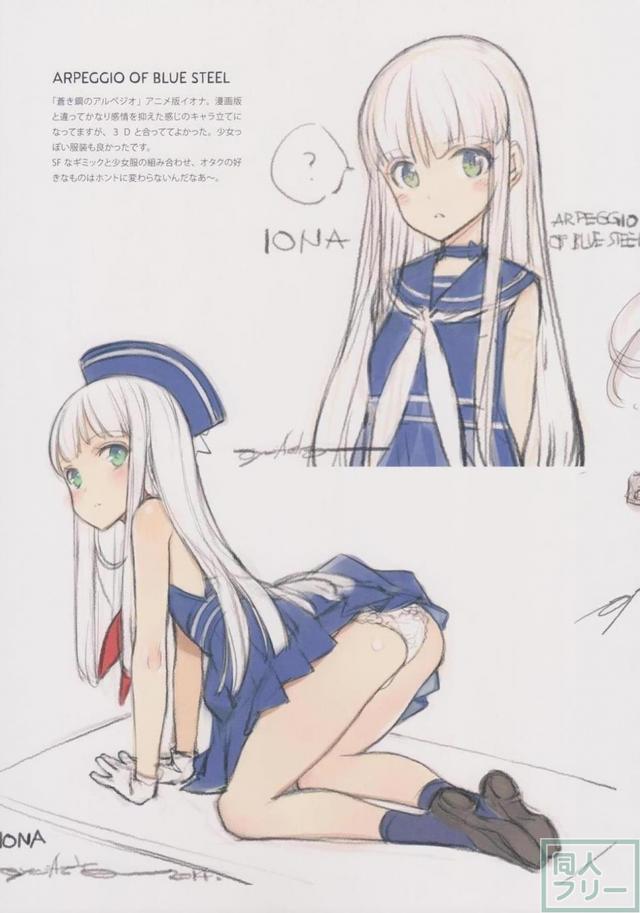 美少女ヒロインのラフイラストまとめ <> 030