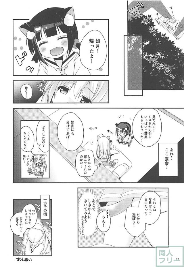 お昼寝中の如月のつるぷにマンをぺろぺろ <> 023