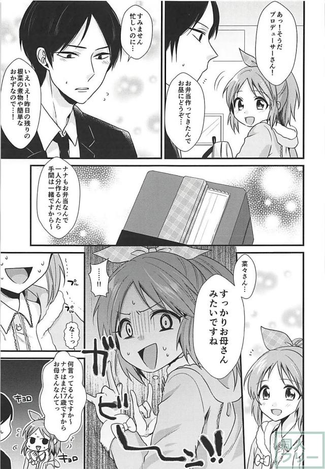 彼女の安部菜々とPが純愛初えっち <> 006
