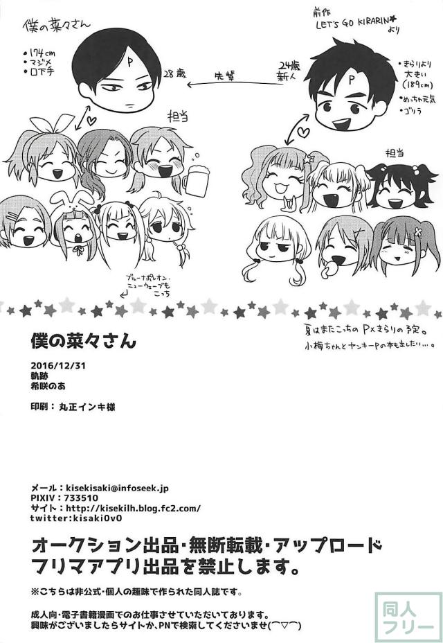 彼女の安部菜々とPが純愛初えっち <> 029